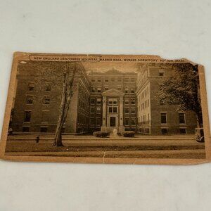 New England Deaconess Hospital Postcard - Vintage